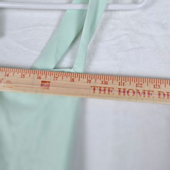 Laslulu Romper Jumpsuit Women Small Mint Cross Back Sleeveless Stretch - Picture 8 of 9